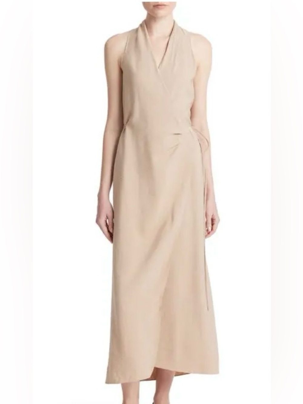 Vince sleeveless wrap dress NWT